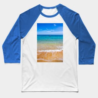 beautiful scenery beach wave Baseball T-Shirt